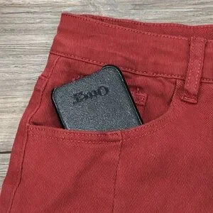 Luvamia Shorts Burgundy Jeans Skort Skirt With Shorts Womans